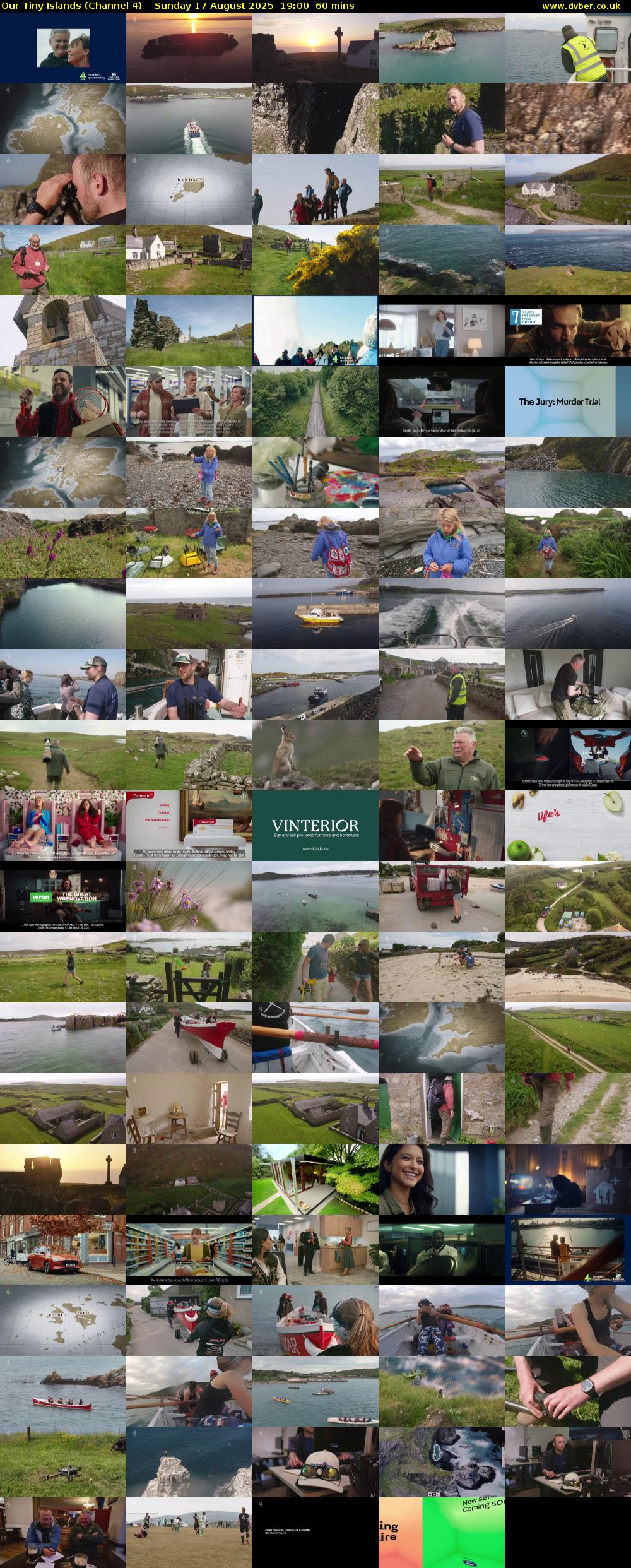 Our Tiny Islands (Channel 4) Sunday 17 August 2025 19:00 - 20:00