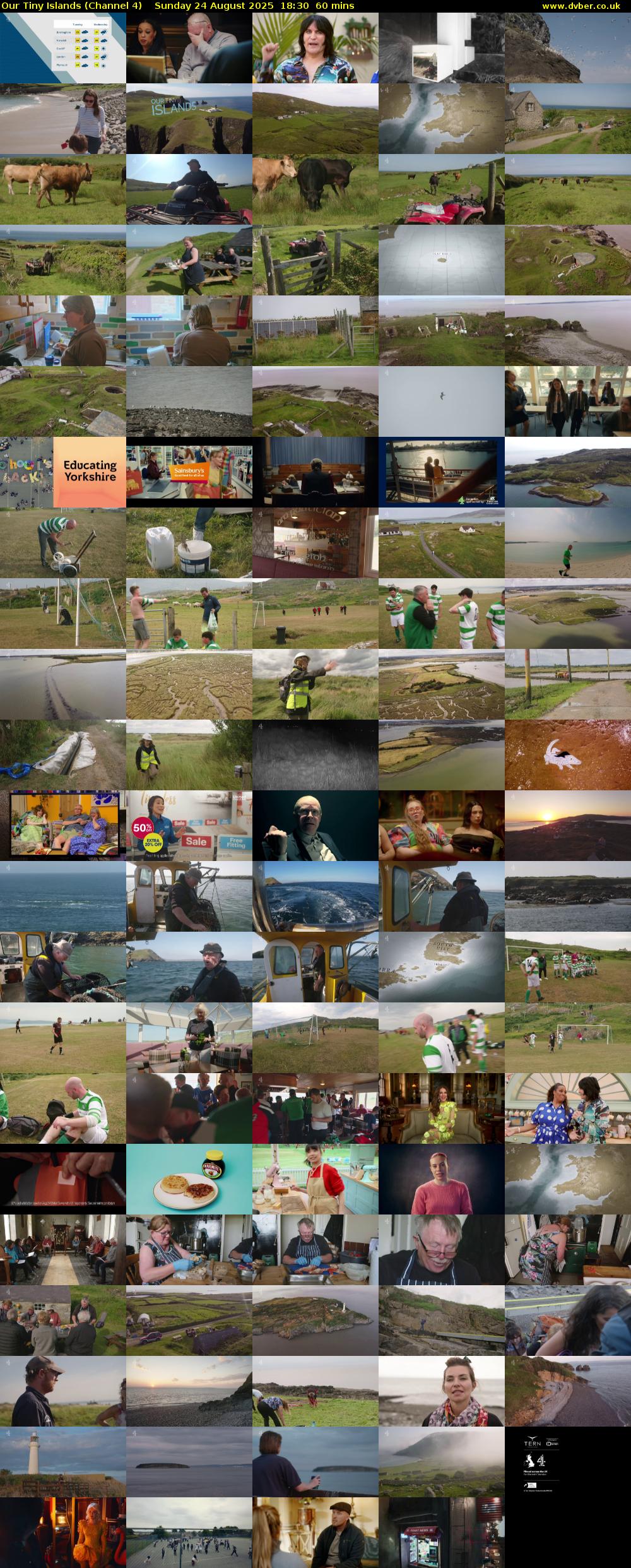 Our Tiny Islands (Channel 4) Sunday 24 August 2025 18:30 - 19:30