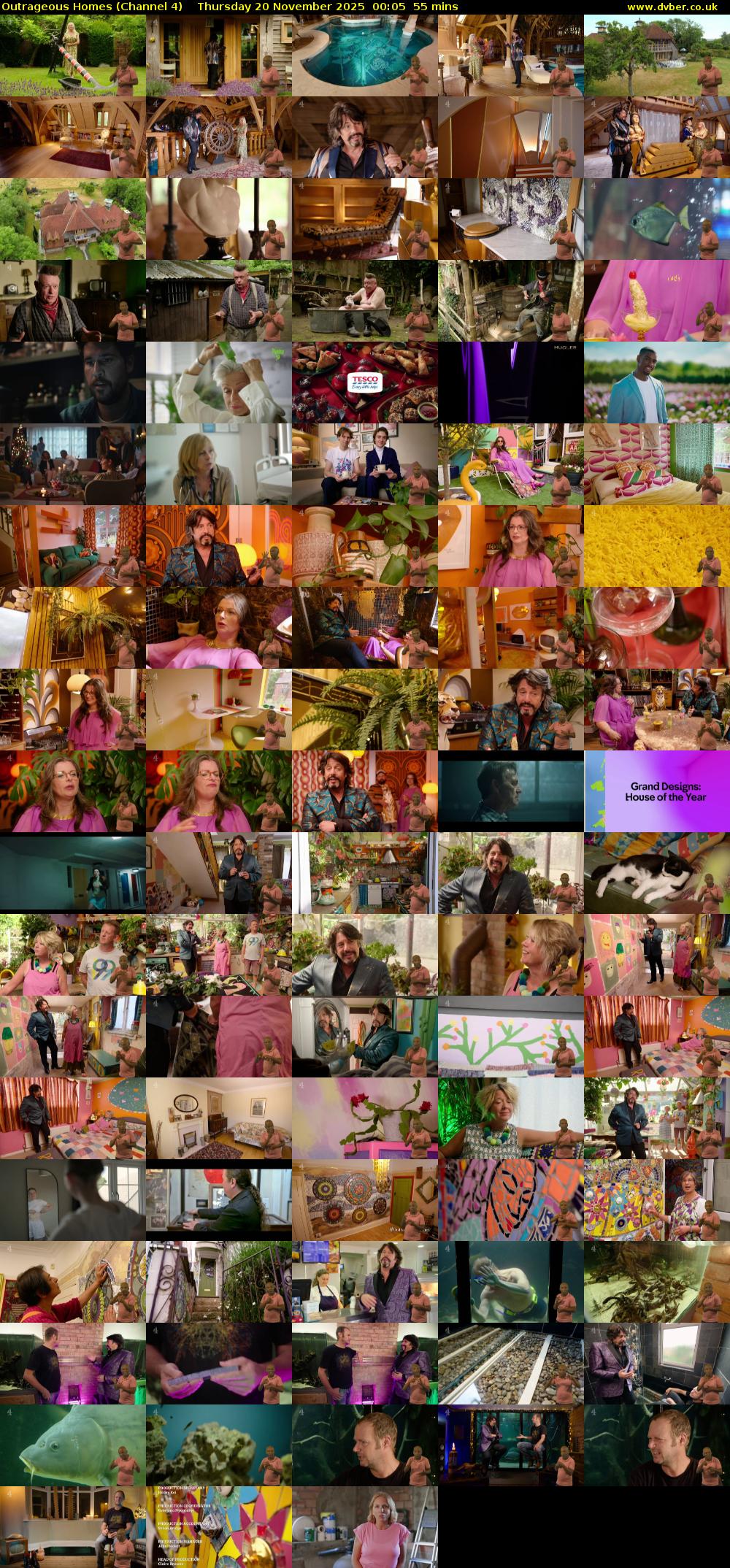 Outrageous Homes (Channel 4) Thursday 20 November 2025 00:05 - 01:00