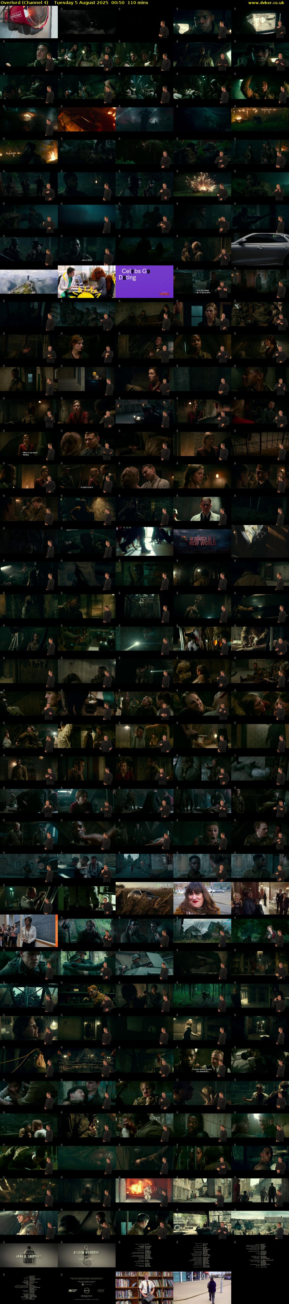 Overlord (Channel 4) Tuesday 5 August 2025 00:50 - 02:40