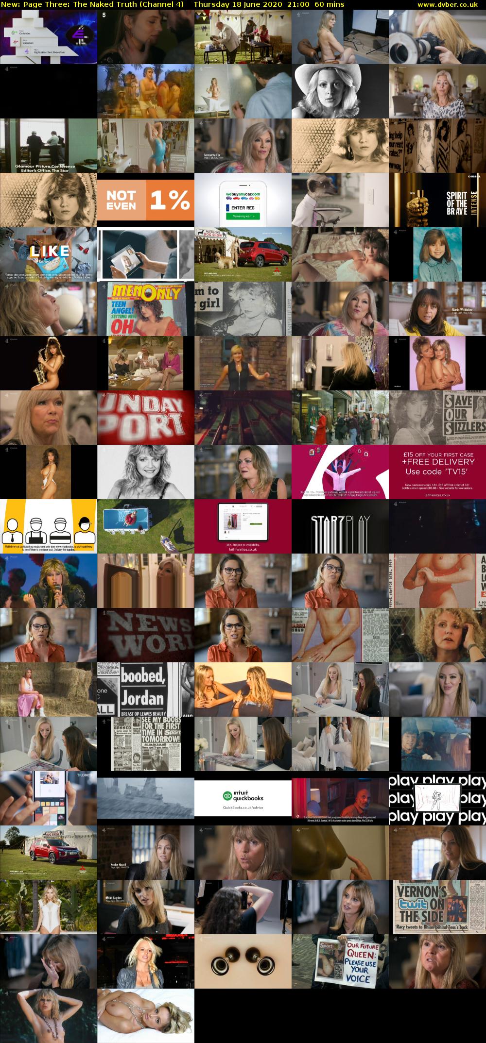 Page Three: The Naked Truth (Channel 4) Thursday 18 June 2020 21:00 - 22:00