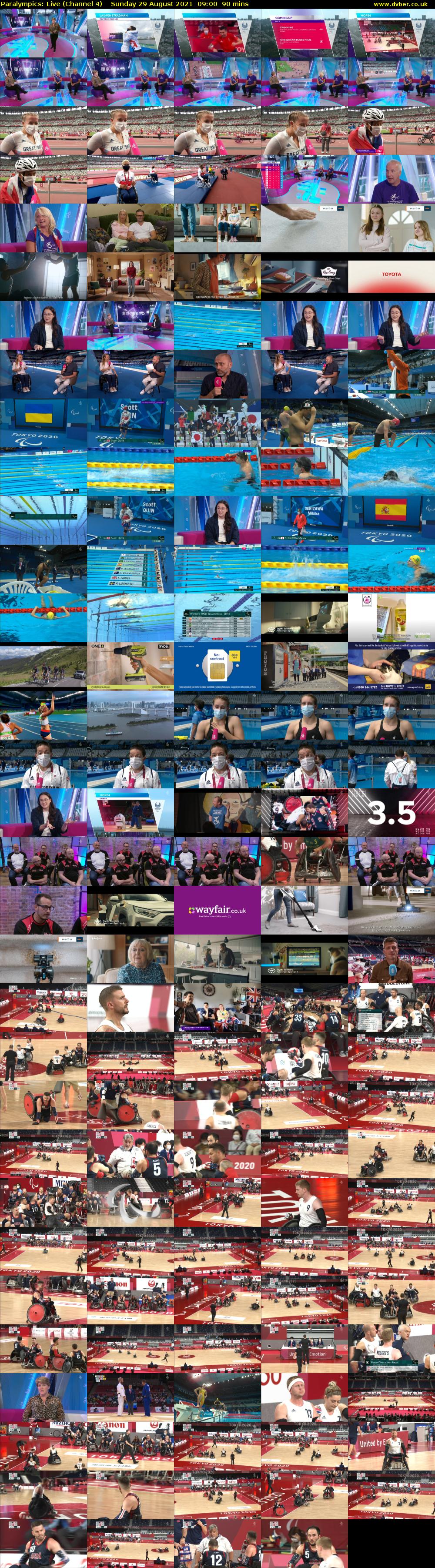 Paralympics: Live (Channel 4) Sunday 29 August 2021 09:00 - 10:30