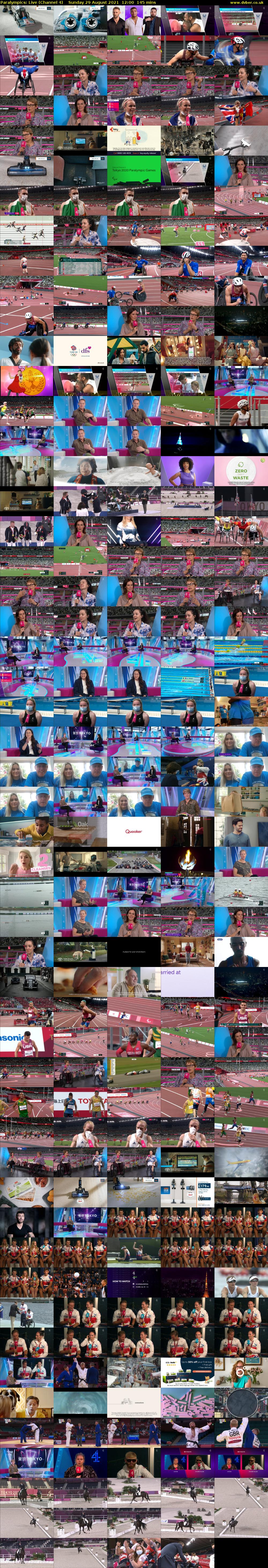 Paralympics: Live (Channel 4) Sunday 29 August 2021 12:00 - 14:25