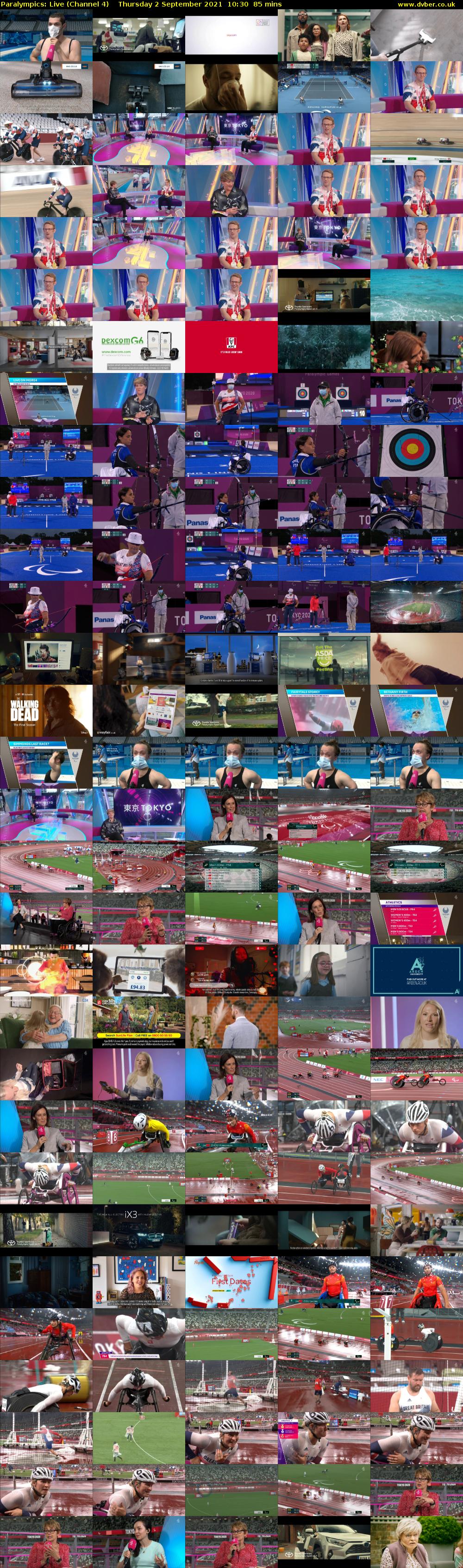 Paralympics: Live (Channel 4) Thursday 2 September 2021 10:30 - 11:55