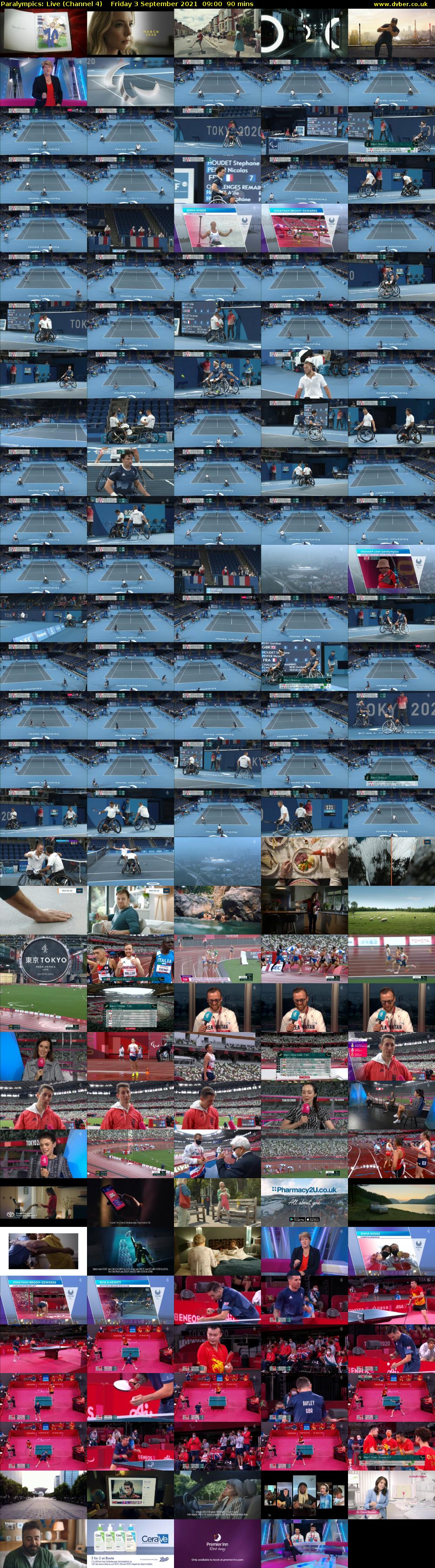 Paralympics: Live (Channel 4) Friday 3 September 2021 09:00 - 10:30