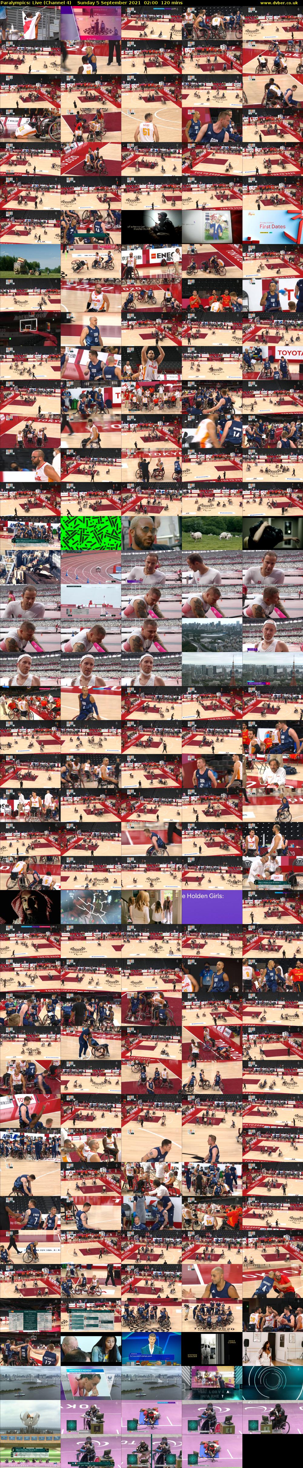 Paralympics: Live (Channel 4) Sunday 5 September 2021 02:00 - 04:00