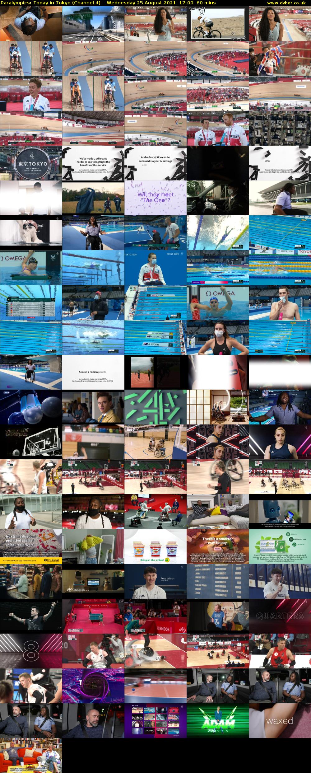 Paralympics: Today in Tokyo (Channel 4) Wednesday 25 August 2021 17:00 - 18:00