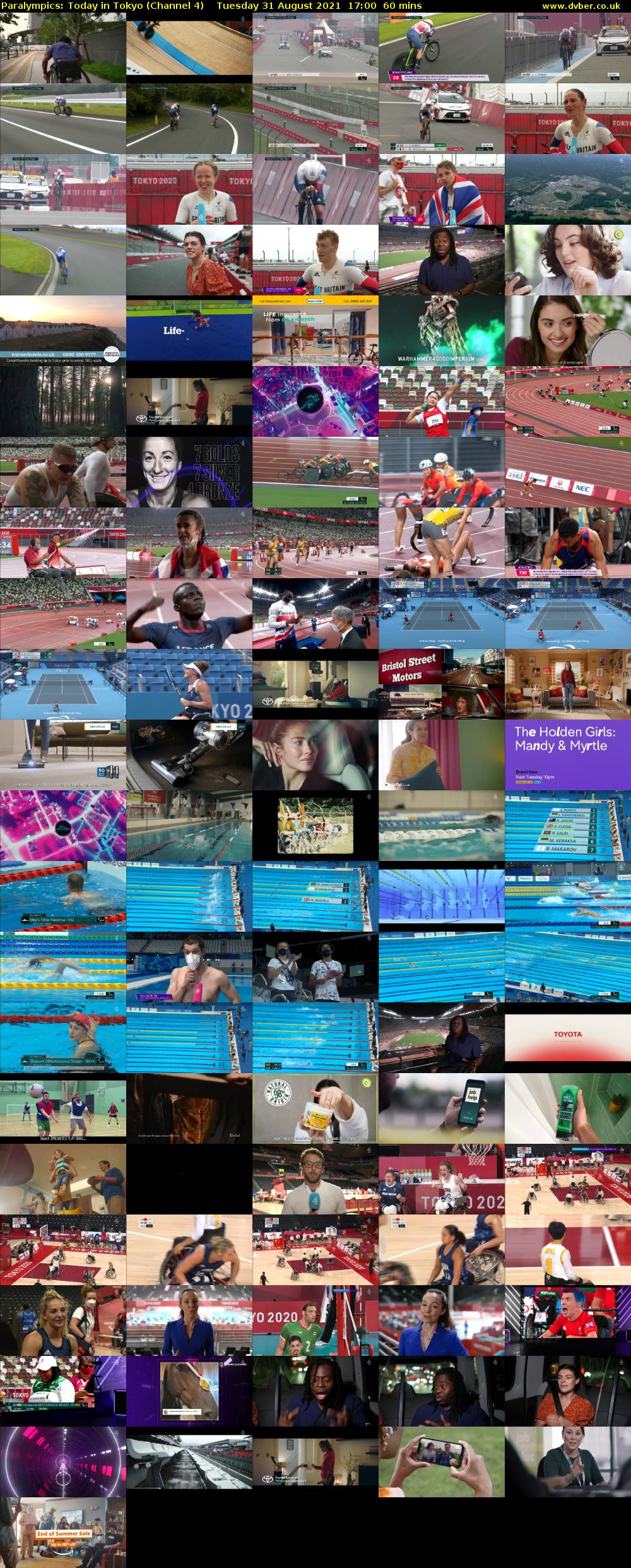 Paralympics: Today in Tokyo (Channel 4) Tuesday 31 August 2021 17:00 - 18:00