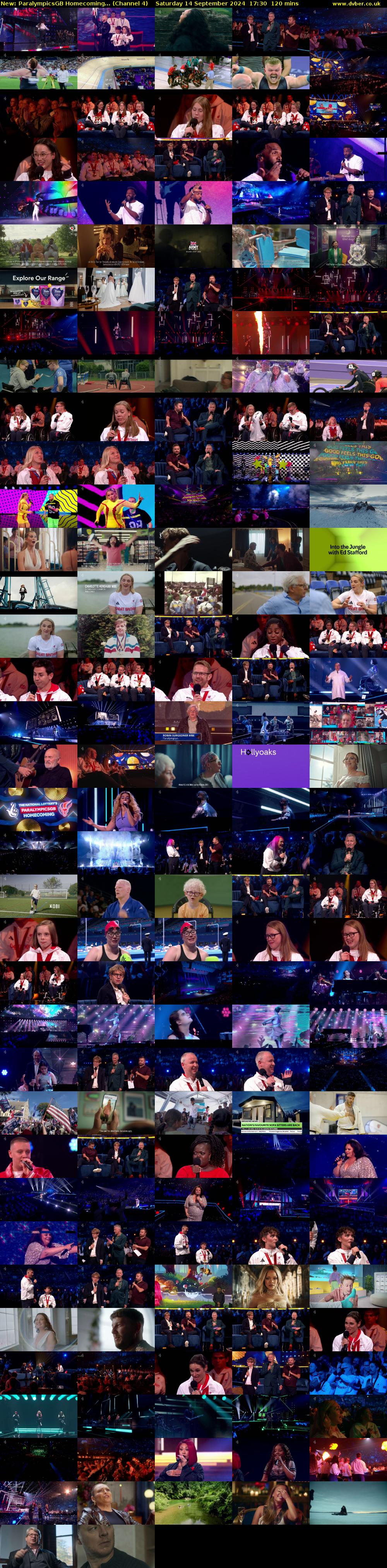 ParalympicsGB Homecoming... (Channel 4) Saturday 14 September 2024 17:30 - 19:30