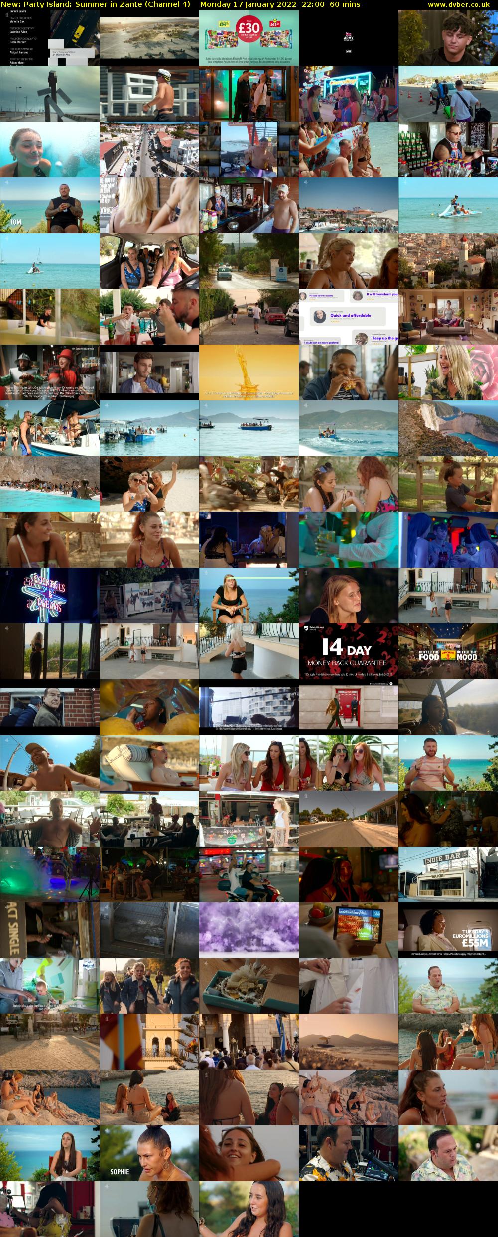 Party Island: Summer in Zante (Channel 4) Monday 17 January 2022 22:00 - 23:00