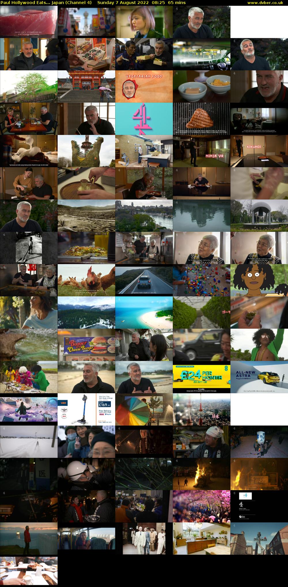 Paul Hollywood Eats... Japan (Channel 4) Sunday 7 August 2022 08:25 - 09:30