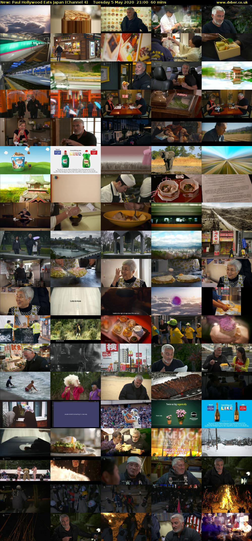 Paul Hollywood Eats Japan (Channel 4) Tuesday 5 May 2020 21:00 - 22:00