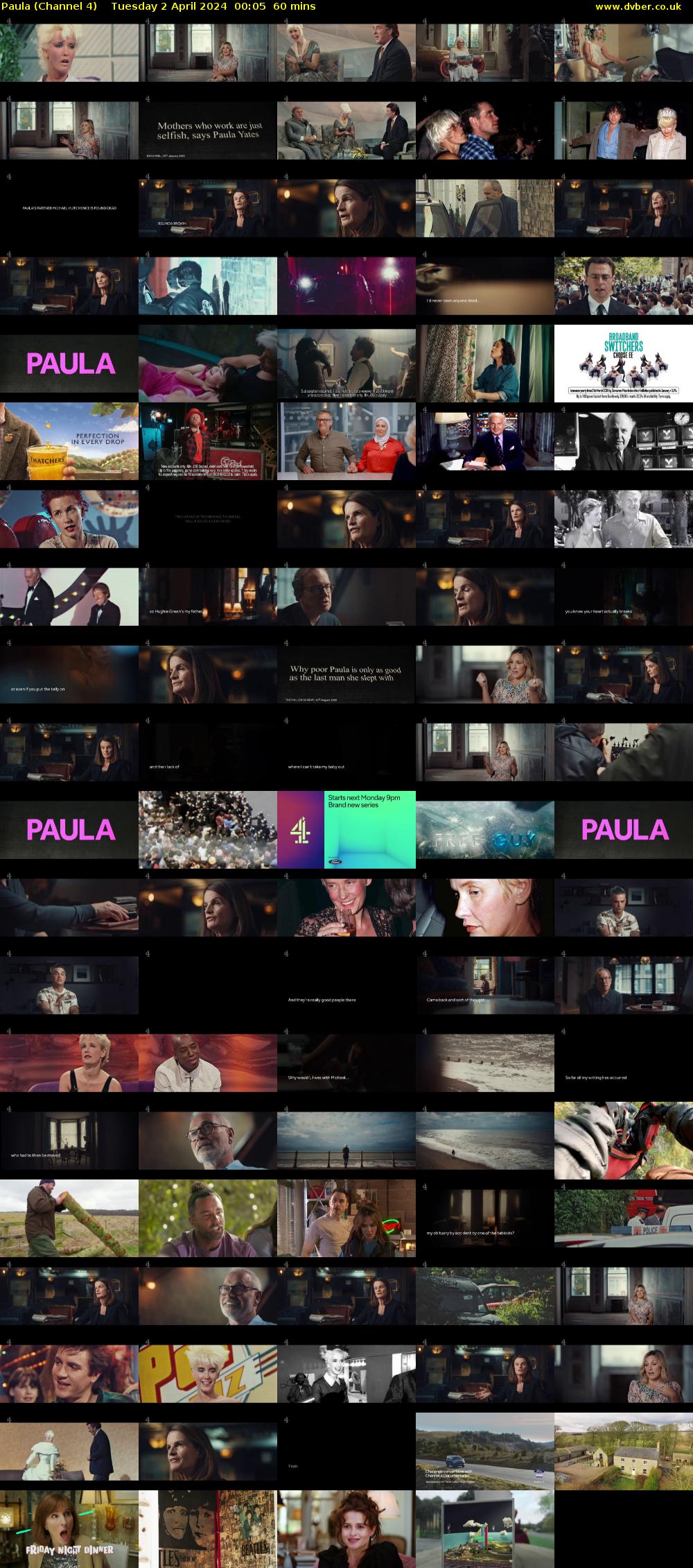 Paula (Channel 4) Tuesday 2 April 2024 00:05 - 01:05