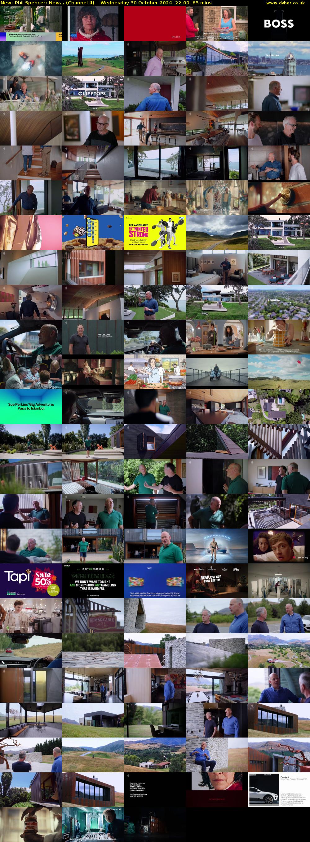 Phil Spencer: New... (Channel 4) Wednesday 30 October 2024 22:00 - 23:05
