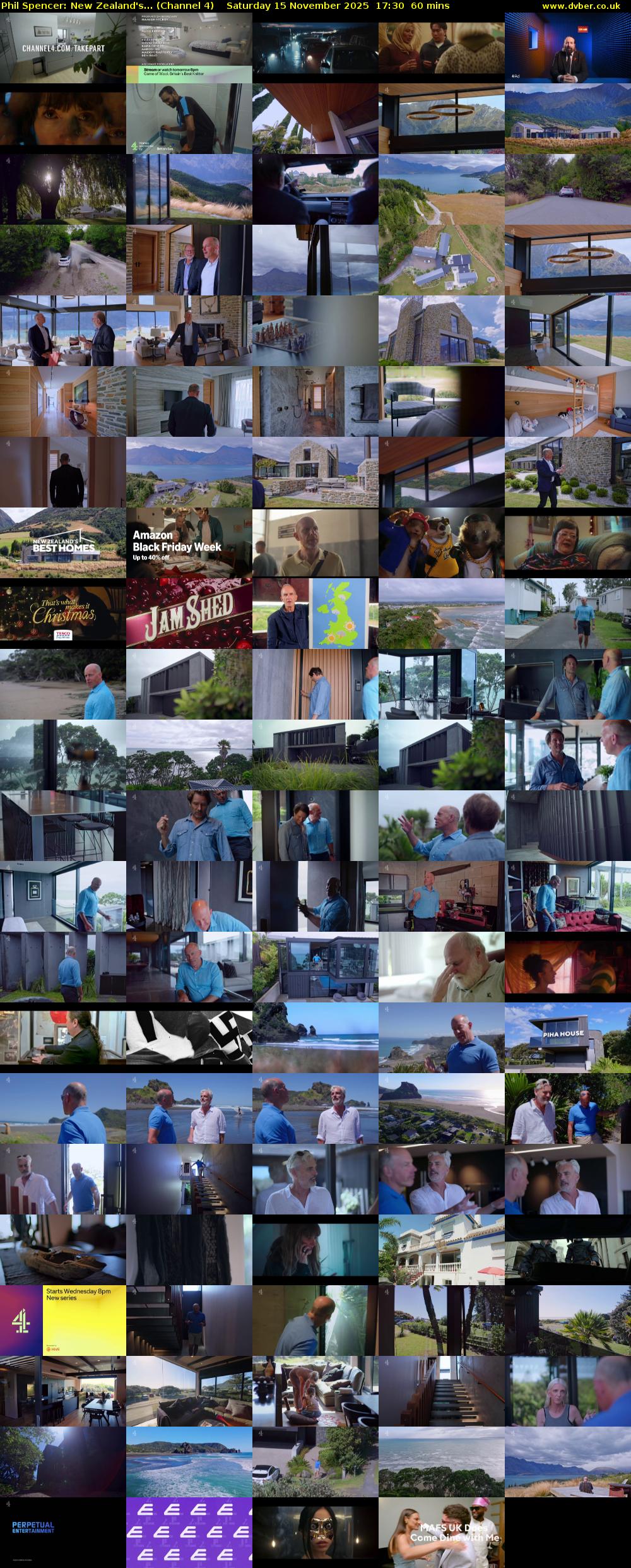 Phil Spencer: New Zealand's... (Channel 4) Saturday 15 November 2025 17:30 - 18:30