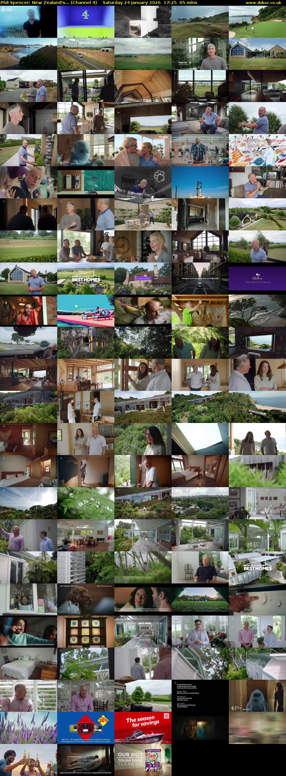 Phil Spencer: New Zealand's... (Channel 4) Saturday 24 January 2026 17:25 - 18:30