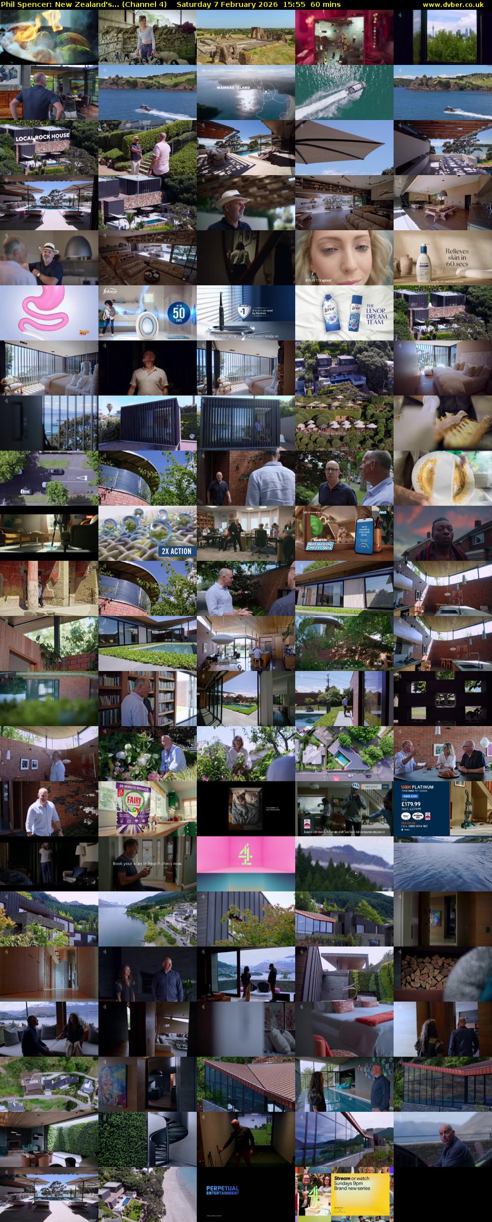 Phil Spencer: New Zealand's... (Channel 4) Saturday 7 February 2026 15:55 - 16:55