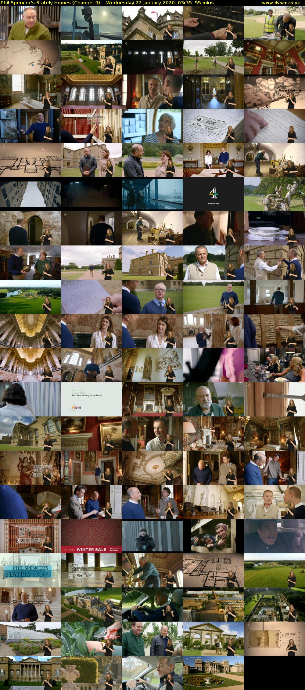 Phil Spencer's Stately Homes (Channel 4) Wednesday 22 January 2020 03:35 - 04:30