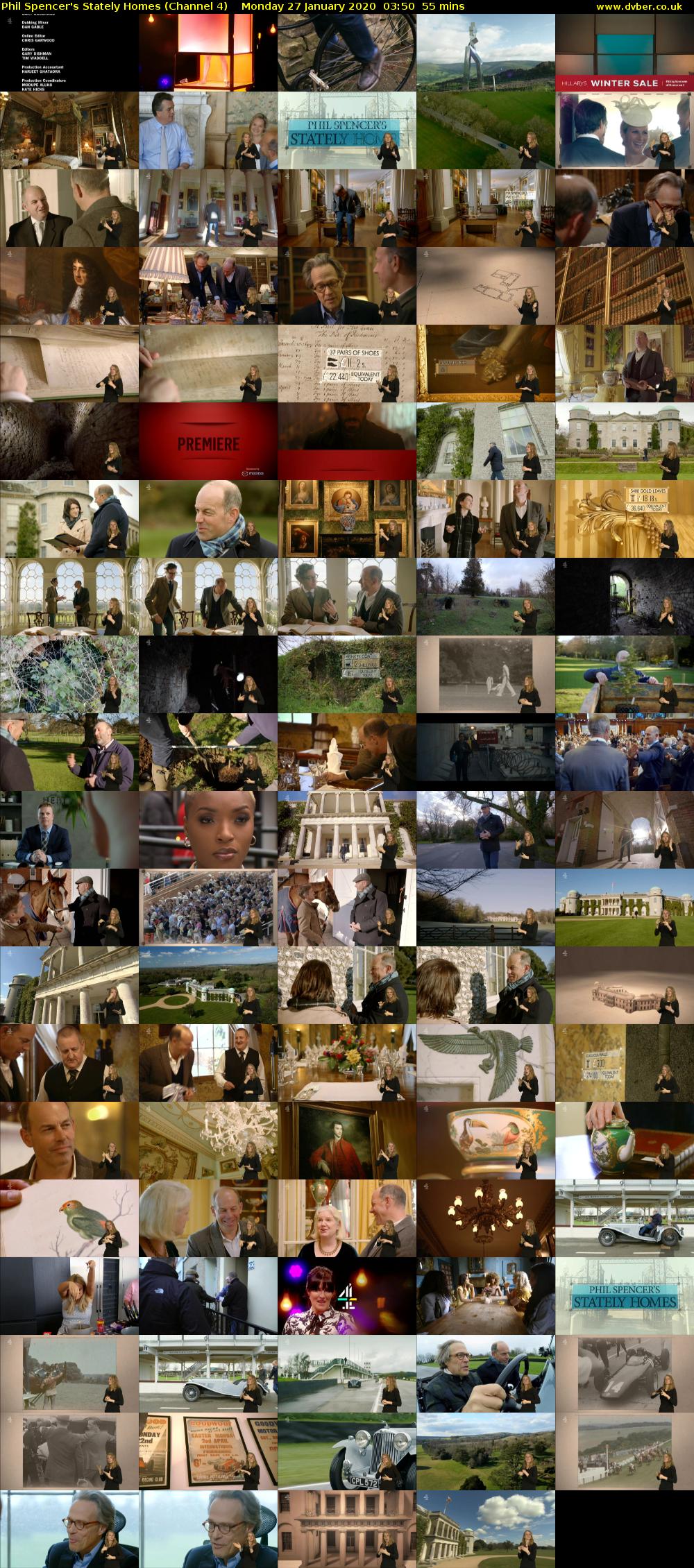 Phil Spencer's Stately Homes (Channel 4) Monday 27 January 2020 03:50 - 04:45