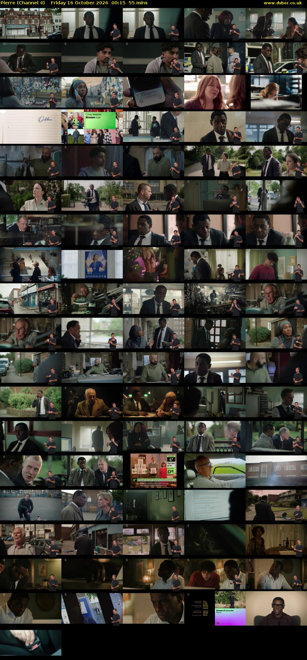 Pierre (Channel 4) Friday 16 October 2026 00:15 - 01:10