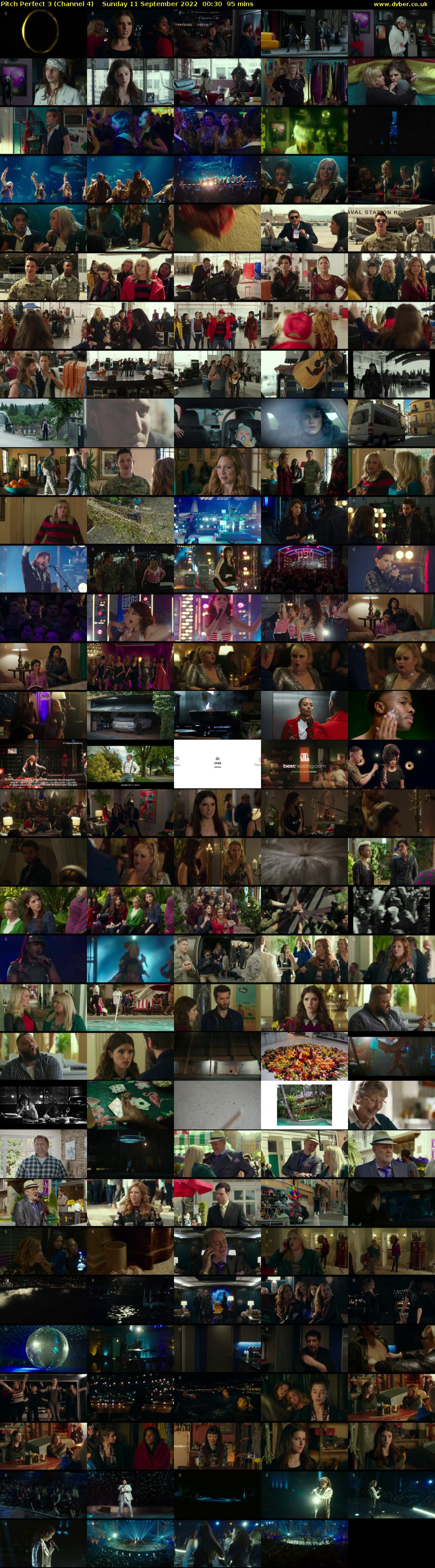Pitch Perfect 3 (Channel 4) Sunday 11 September 2022 00:30 - 02:05