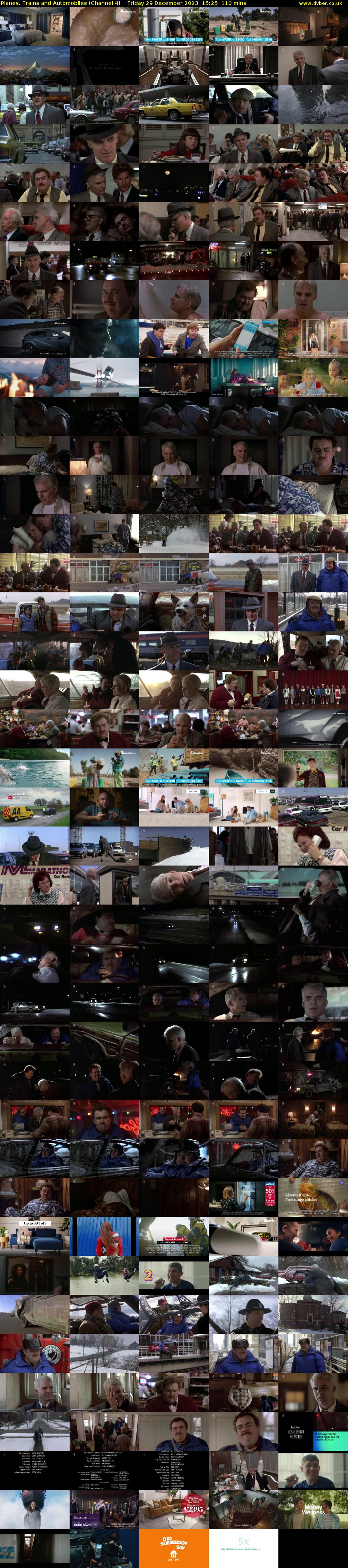 Planes, Trains and Automobiles (Channel 4) Friday 29 December 2023 15:25 - 17:15