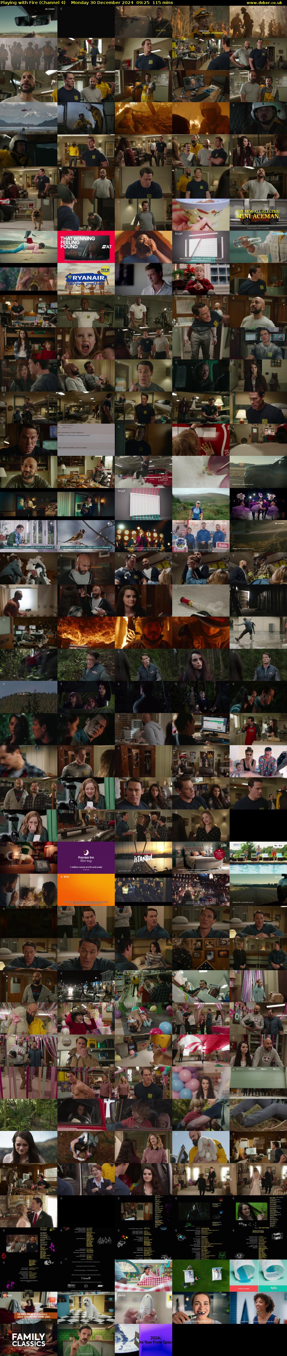 Playing with Fire (Channel 4) Monday 30 December 2024 09:25 - 11:20