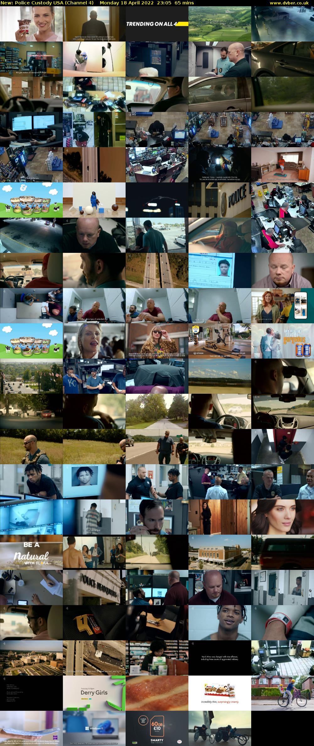 Police Custody USA (Channel 4) Monday 18 April 2022 23:05 - 00:10