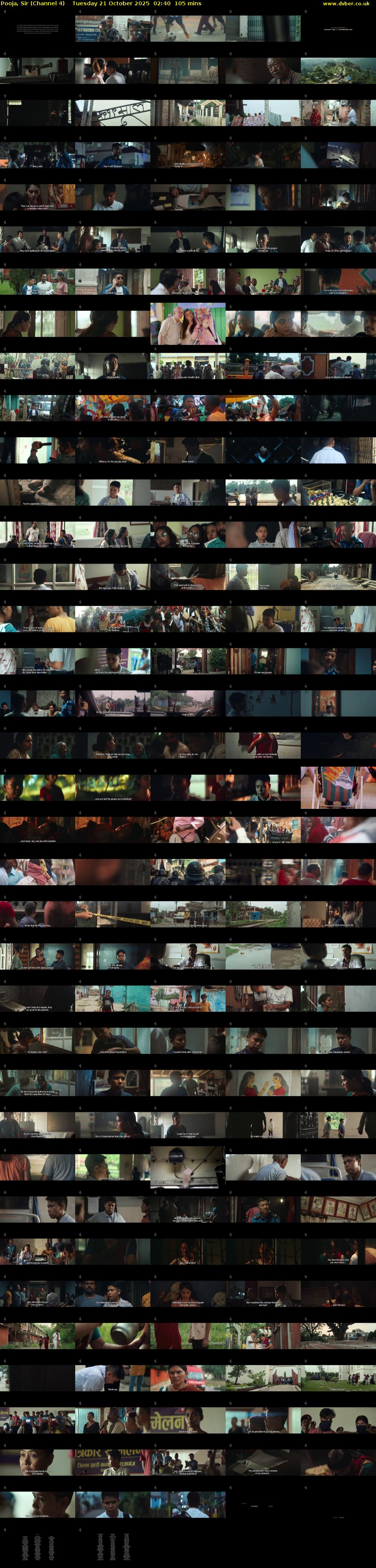 Pooja, Sir (Channel 4) Tuesday 21 October 2025 02:40 - 04:25