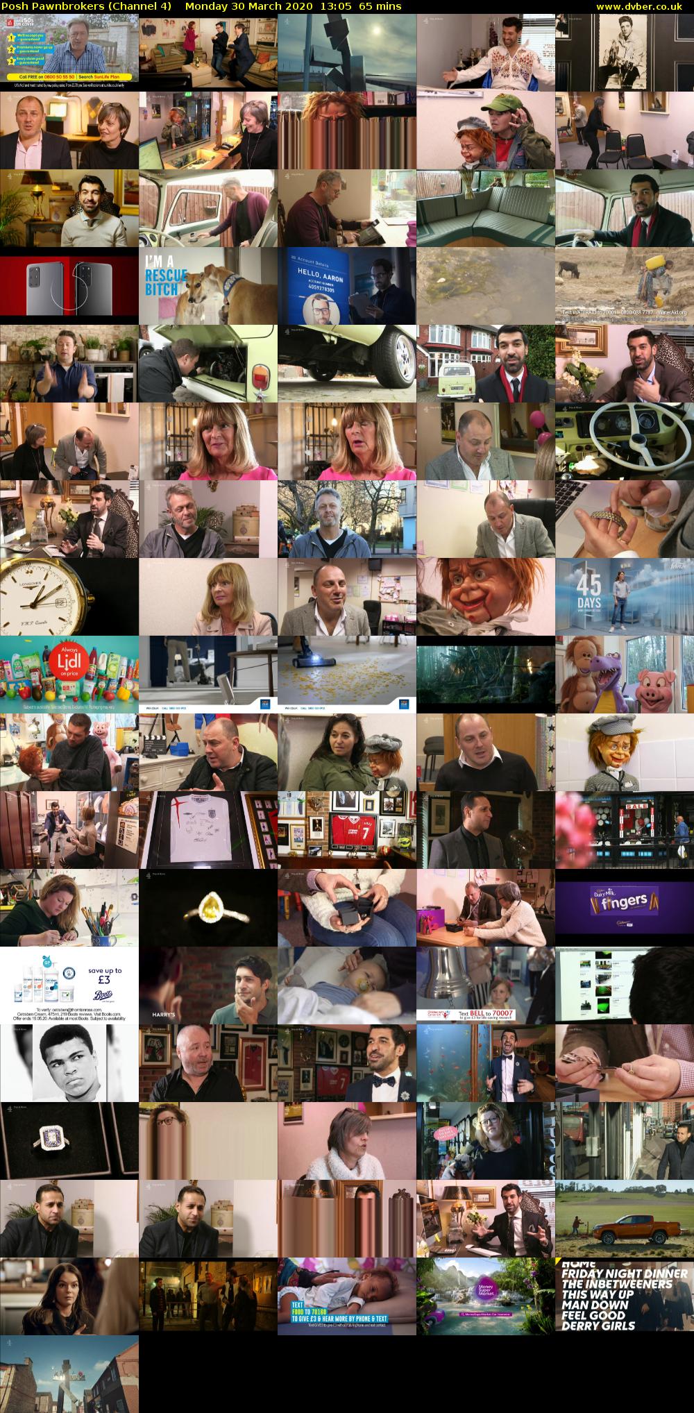Posh Pawnbrokers (Channel 4) Monday 30 March 2020 13:05 - 14:10