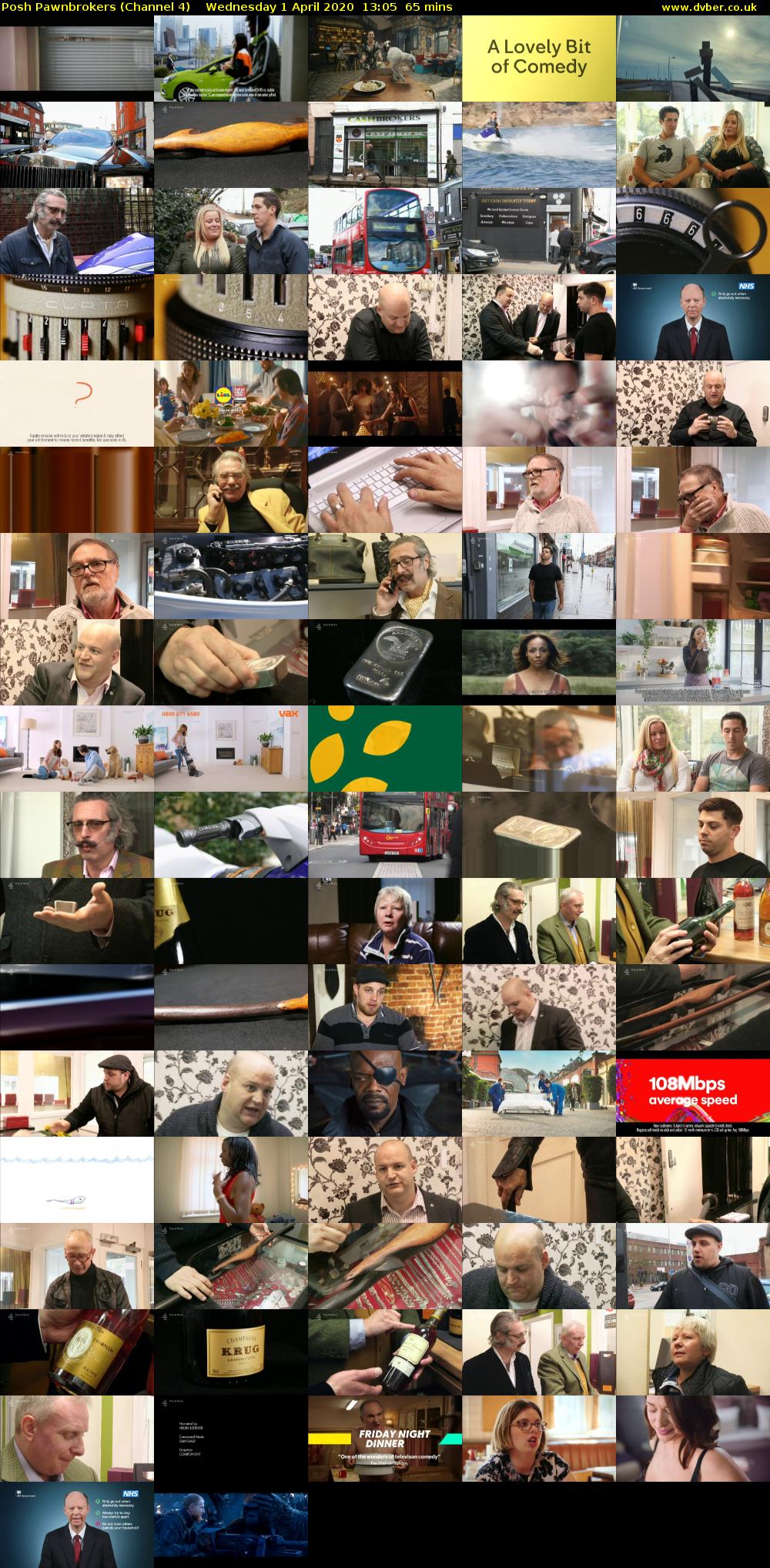 Posh Pawnbrokers (Channel 4) Wednesday 1 April 2020 13:05 - 14:10