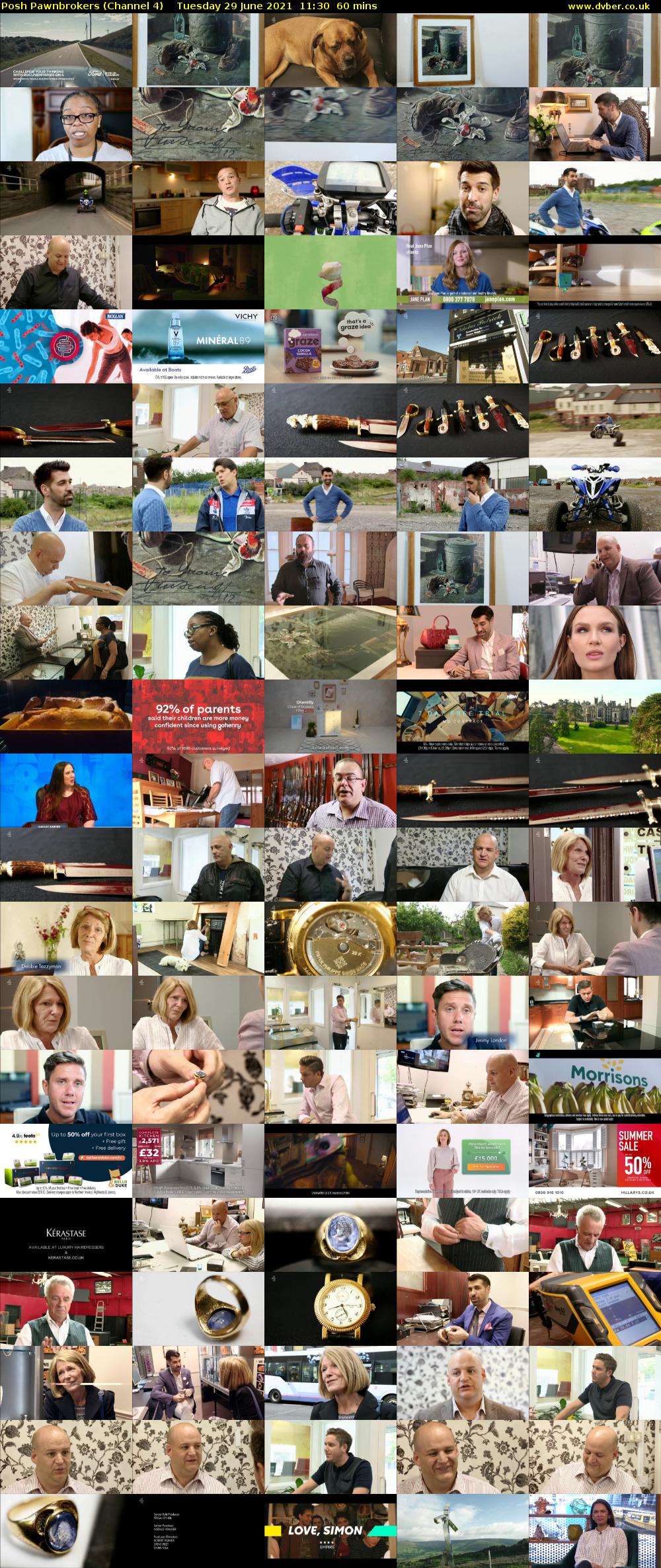 Posh Pawnbrokers (Channel 4) Tuesday 29 June 2021 11:30 - 12:30