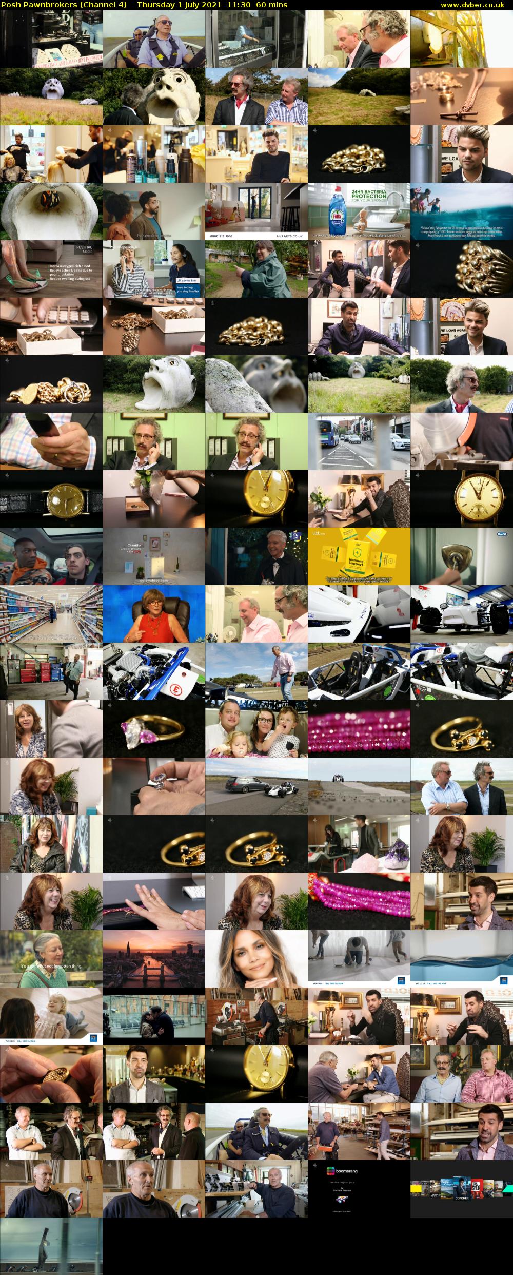 Posh Pawnbrokers (Channel 4) Thursday 1 July 2021 11:30 - 12:30