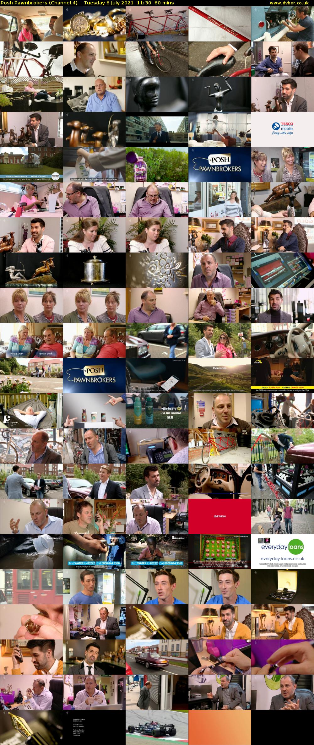 Posh Pawnbrokers (Channel 4) Tuesday 6 July 2021 11:30 - 12:30