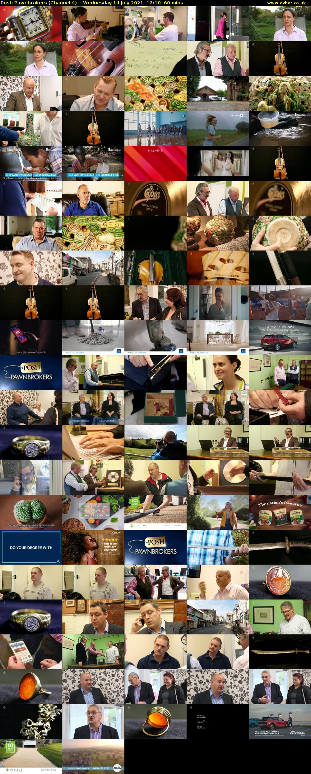 Posh Pawnbrokers (Channel 4) Wednesday 14 July 2021 12:10 - 13:10
