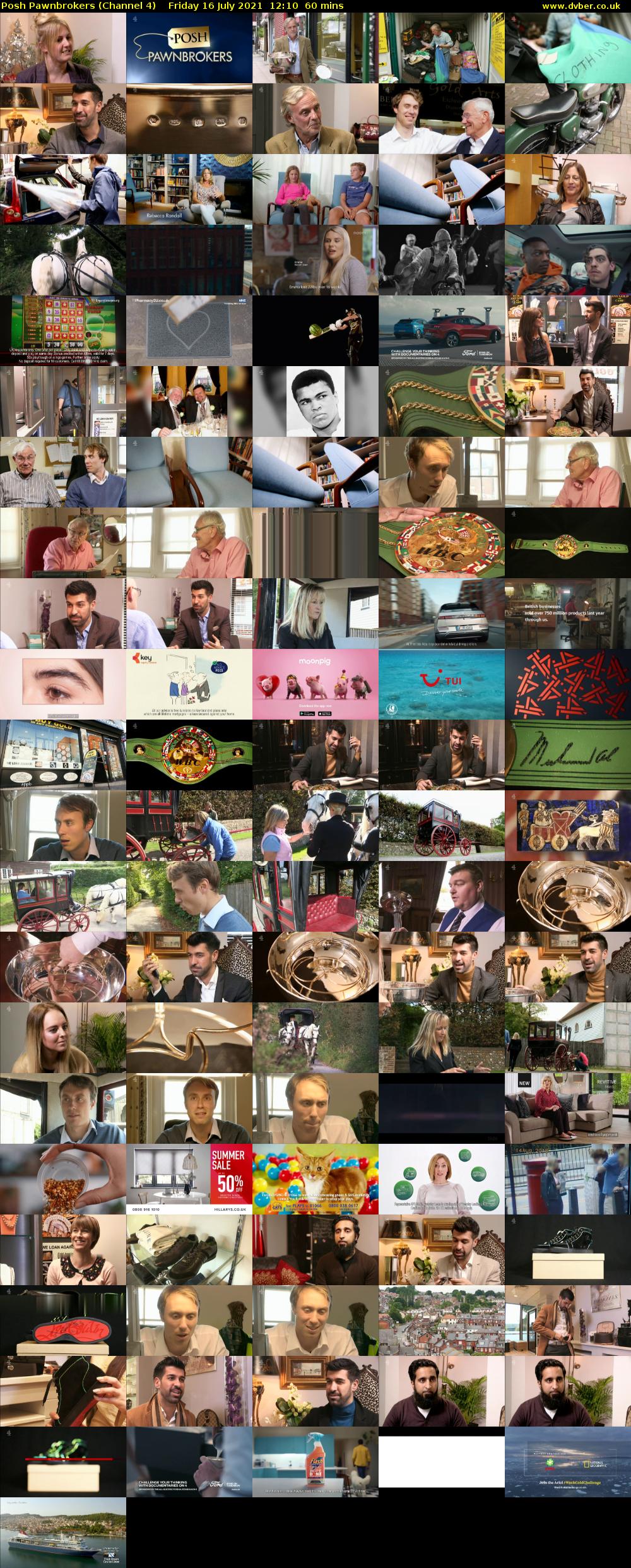 Posh Pawnbrokers (Channel 4) Friday 16 July 2021 12:10 - 13:10