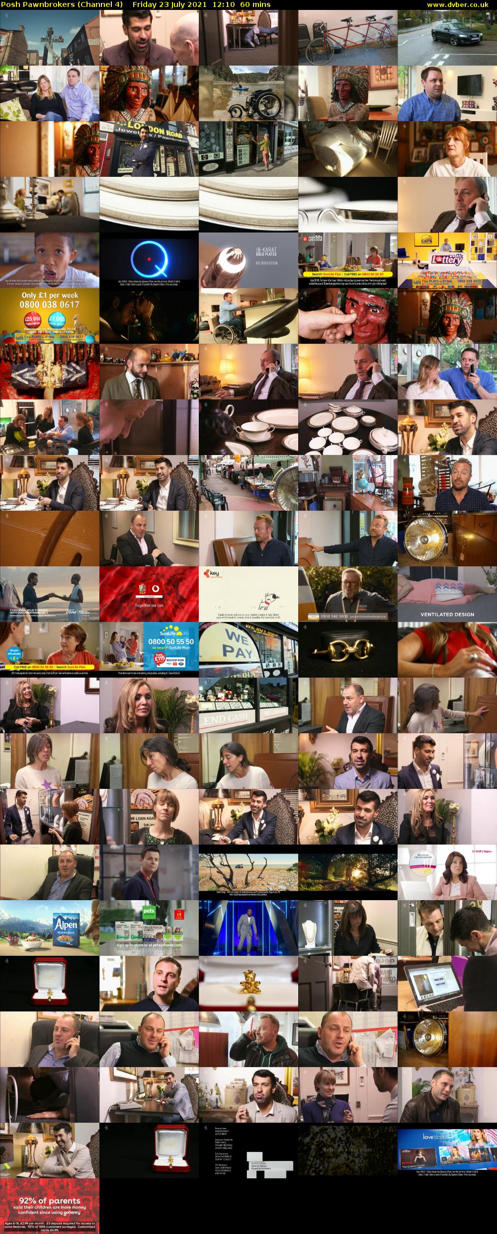 Posh Pawnbrokers (Channel 4) Friday 23 July 2021 12:10 - 13:10