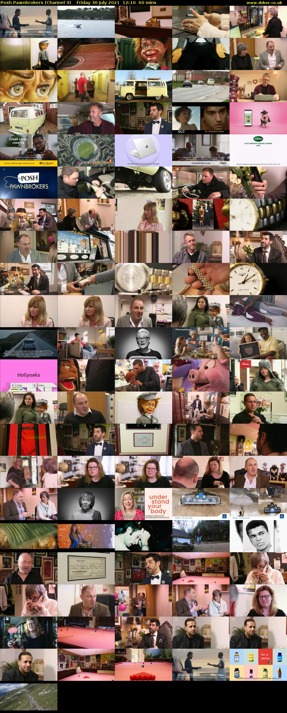 Posh Pawnbrokers (Channel 4) Friday 30 July 2021 12:10 - 13:10