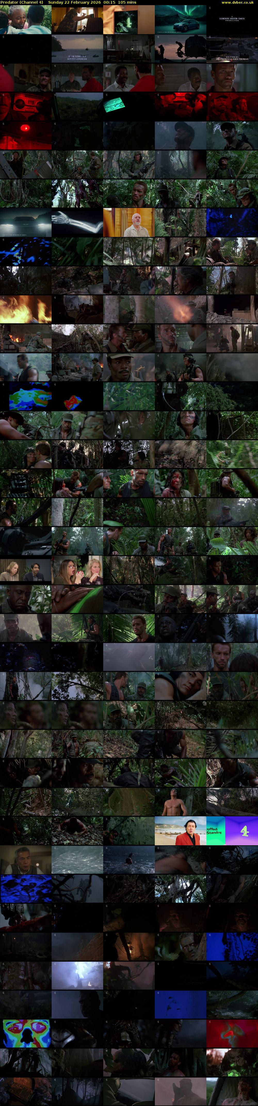Predator (Channel 4) Sunday 22 February 2026 00:15 - 02:00