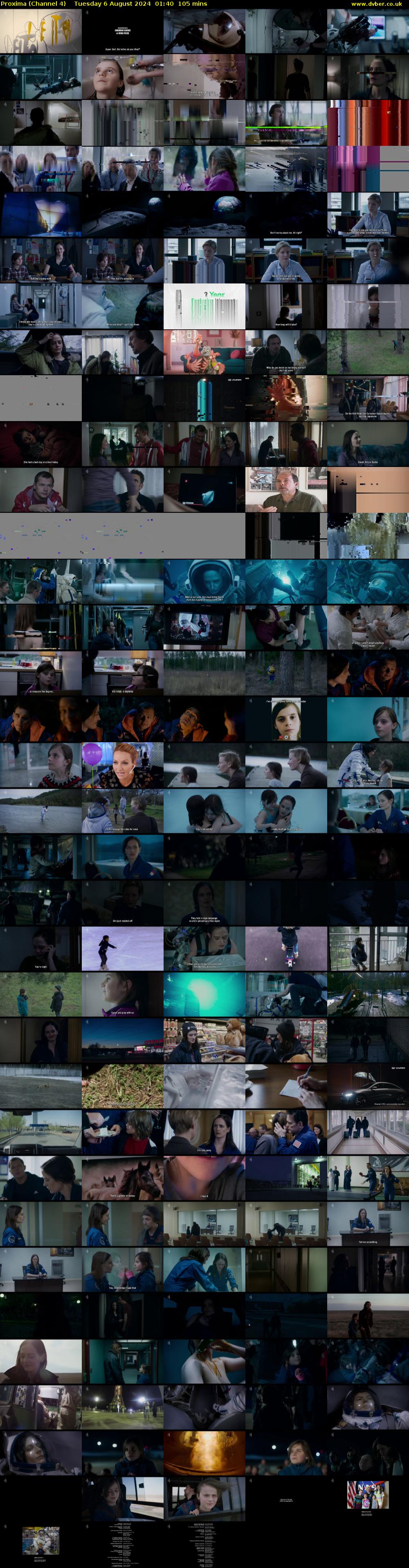 Proxima (Channel 4) Tuesday 6 August 2024 01:40 - 03:25