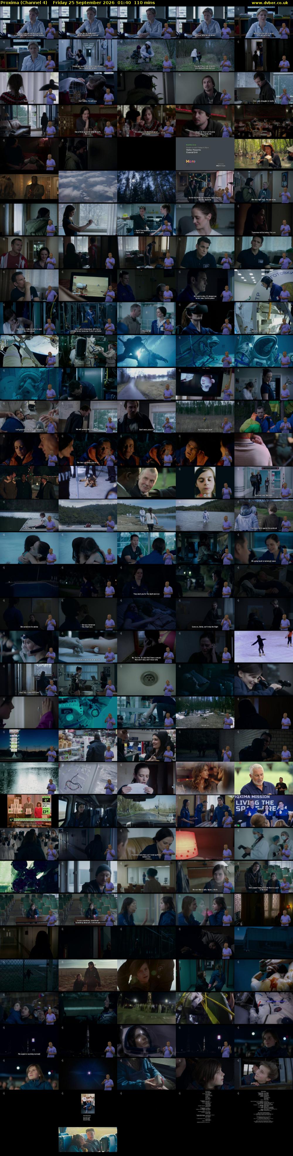 Proxima (Channel 4) Friday 25 September 2026 01:40 - 03:30