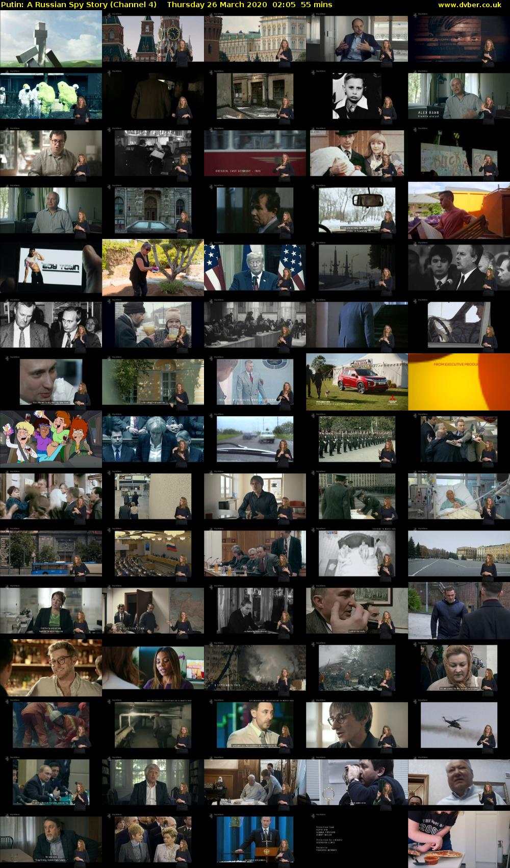 Putin: A Russian Spy Story (Channel 4) Thursday 26 March 2020 02:05 - 03:00