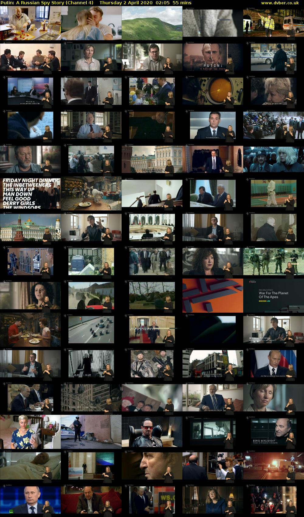 Putin: A Russian Spy Story (Channel 4) Thursday 2 April 2020 02:05 - 03:00