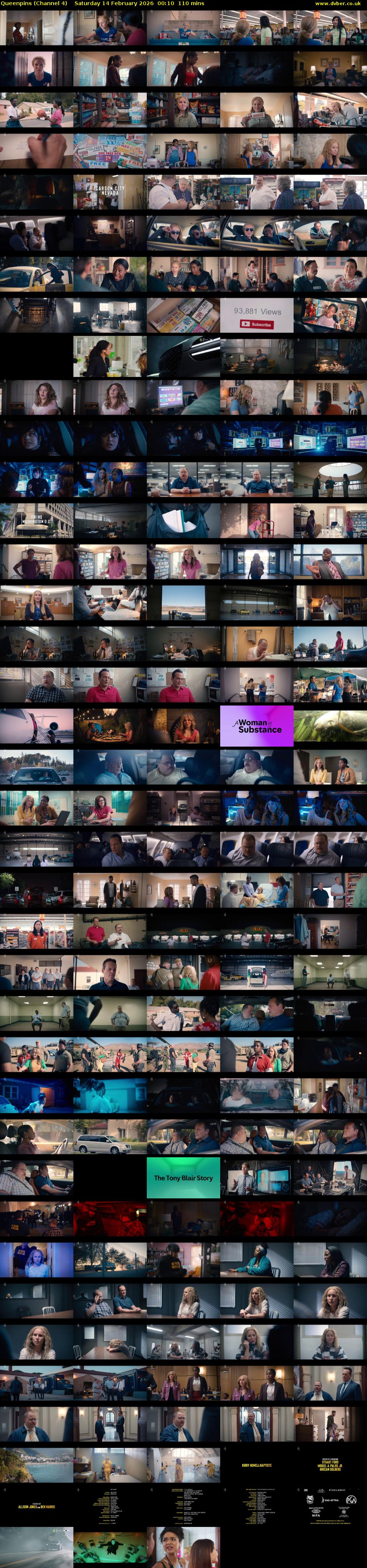 Queenpins (Channel 4) Saturday 14 February 2026 00:10 - 02:00