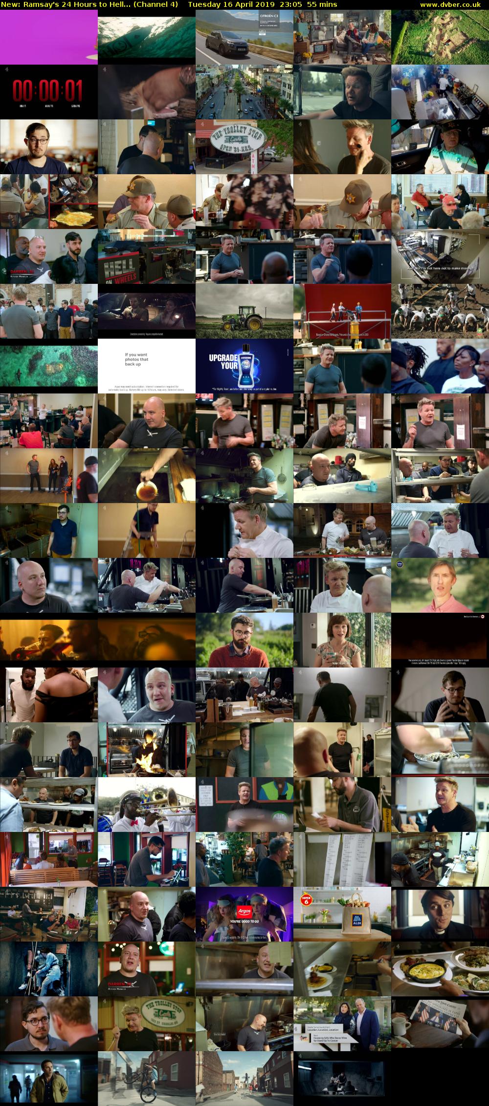Ramsay's 24 Hours to Hell... (Channel 4) Tuesday 16 April 2019 23:05 - 00:00