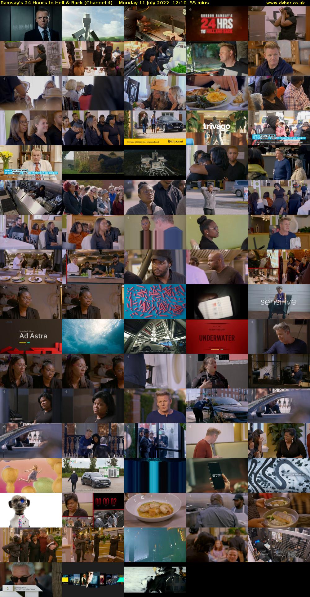 Ramsay's 24 Hours to Hell & Back (Channel 4) Monday 11 July 2022 12:10 - 13:05
