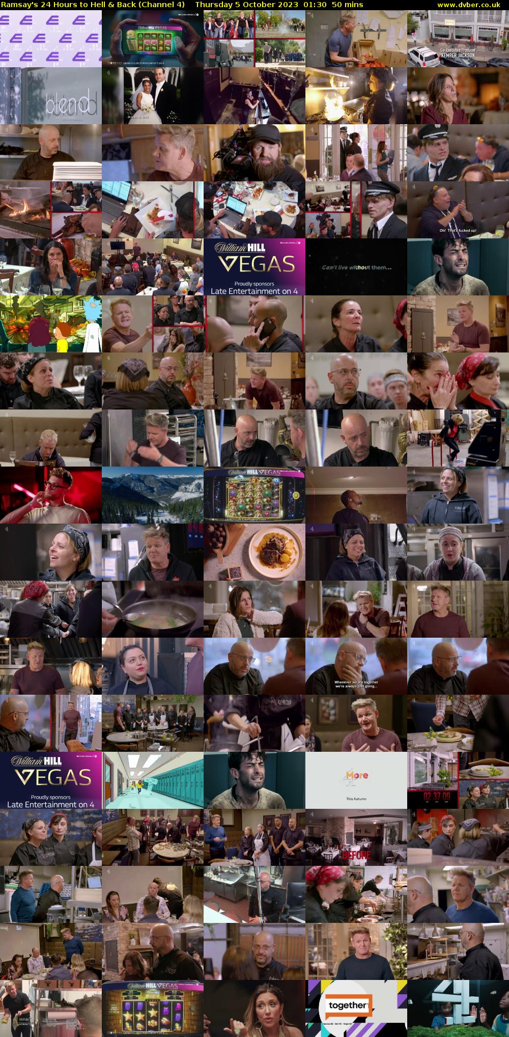 Ramsay's 24 Hours to Hell & Back (Channel 4) Thursday 5 October 2023 01:30 - 02:20