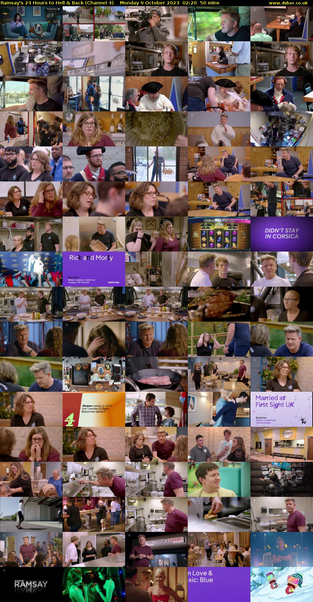 Ramsay's 24 Hours to Hell & Back (Channel 4) Monday 9 October 2023 02:20 - 03:10