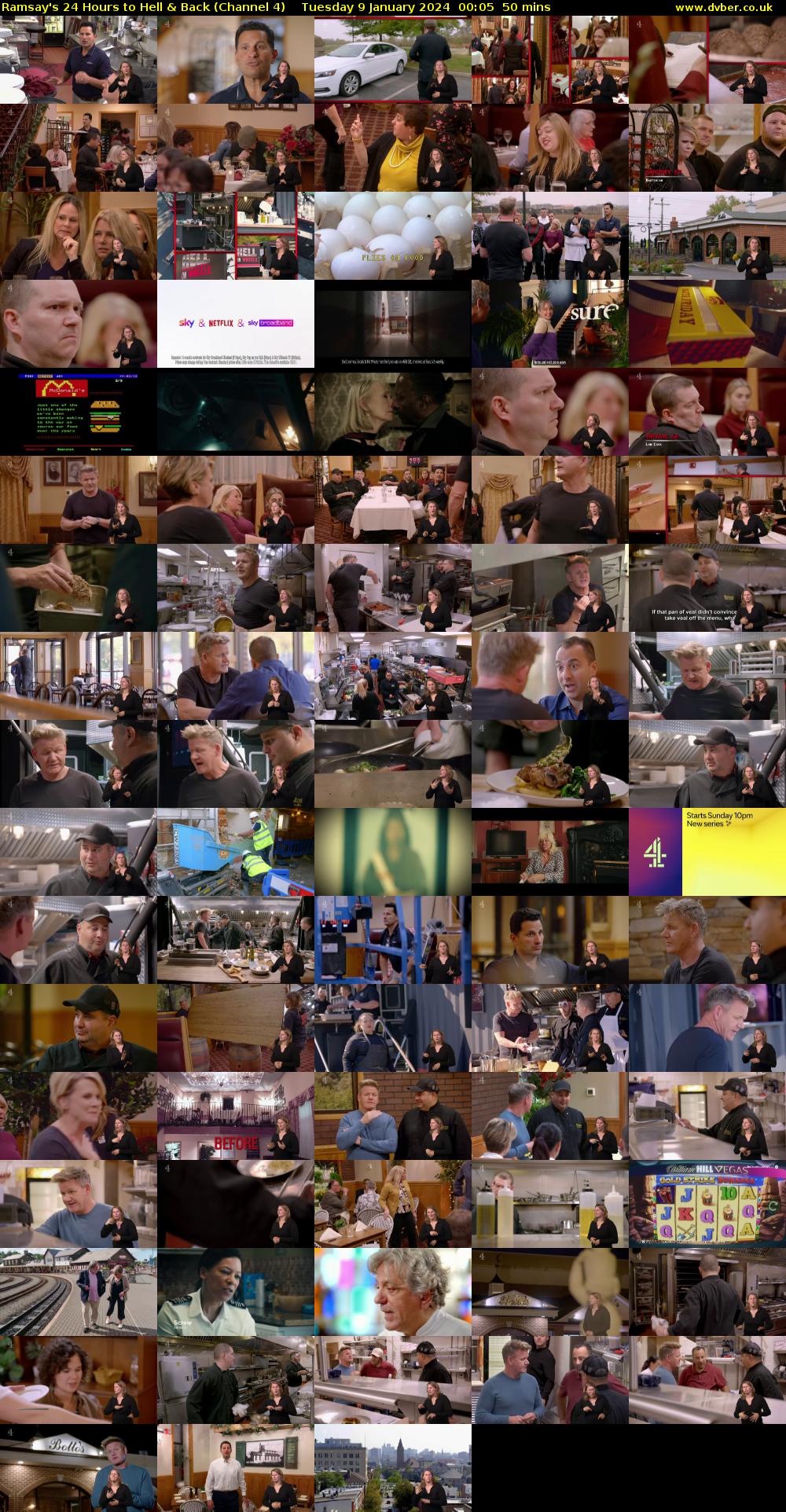 Ramsay's 24 Hours to Hell & Back (Channel 4) Tuesday 9 January 2024 00:05 - 00:55