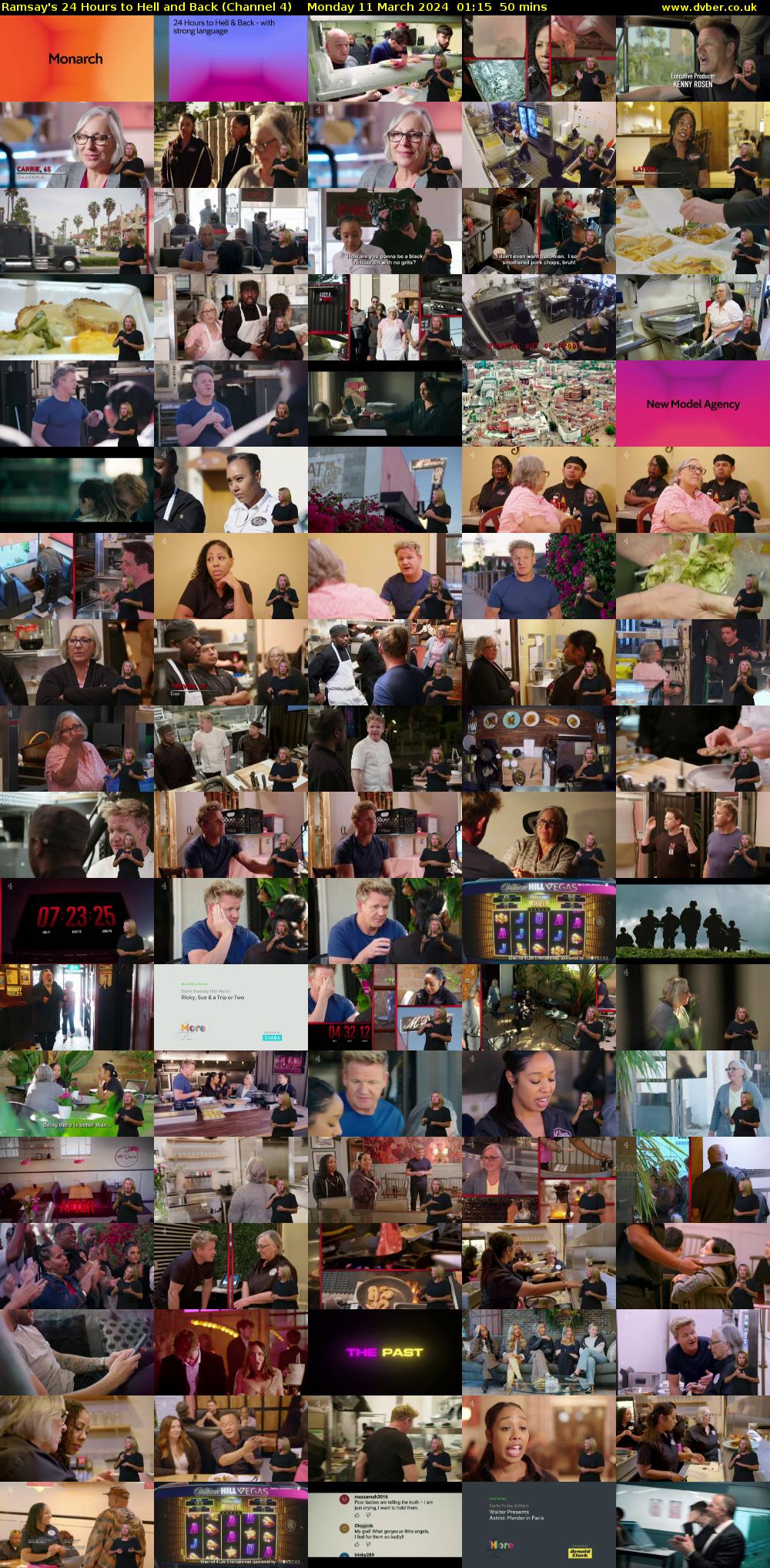 Ramsay's 24 Hours to Hell and Back (Channel 4) Monday 11 March 2024 01:15 - 02:05